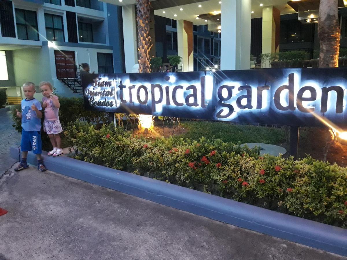 Двух-Комнатная Квартира В Кондоминимуме "Tropikal Garden" Pattaya Exterior photo