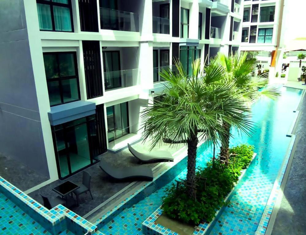 Двух-Комнатная Квартира В Кондоминимуме "Tropikal Garden" Pattaya Exterior photo