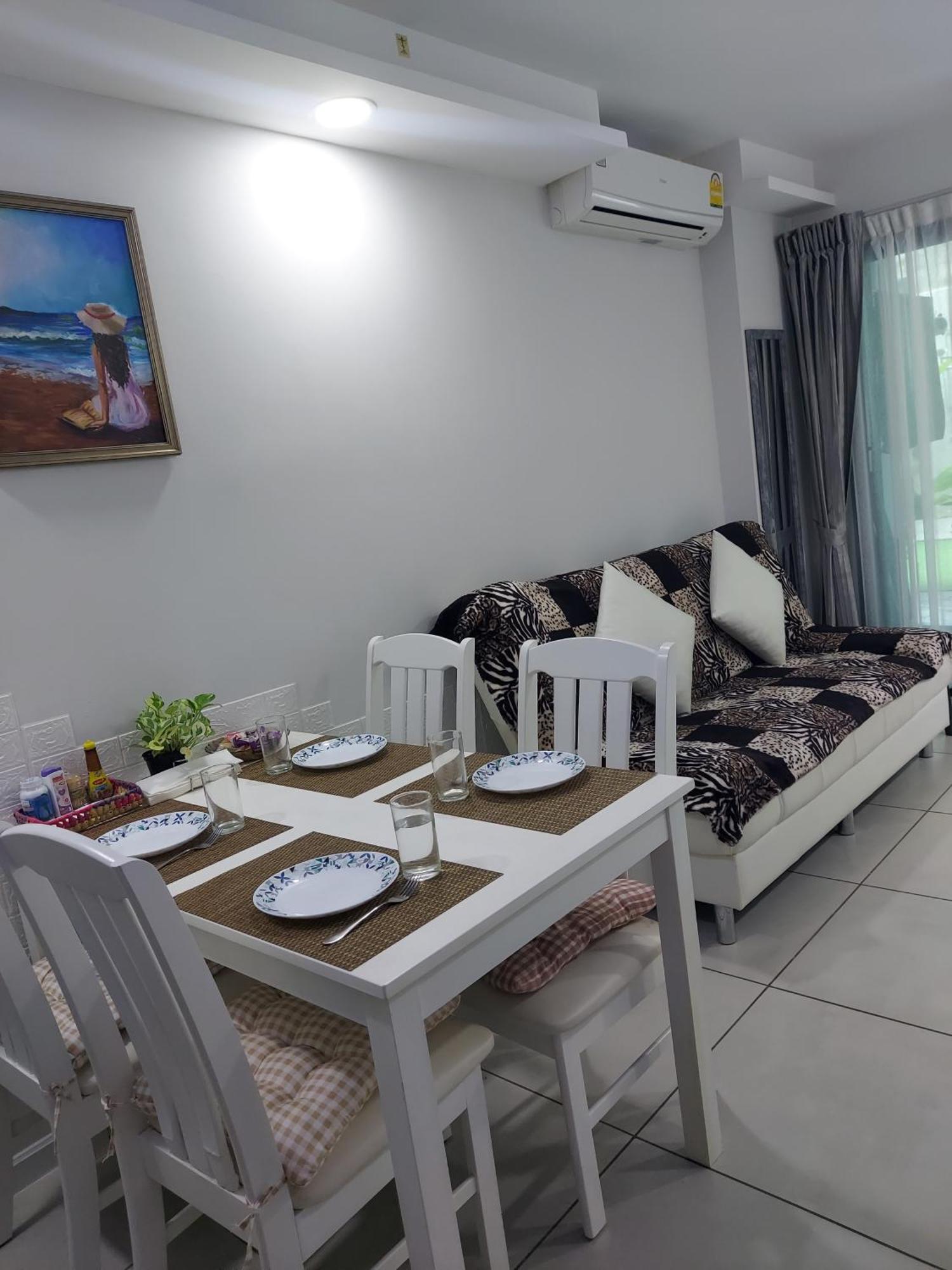 Двух-Комнатная Квартира В Кондоминимуме "Tropikal Garden" Pattaya Exterior photo